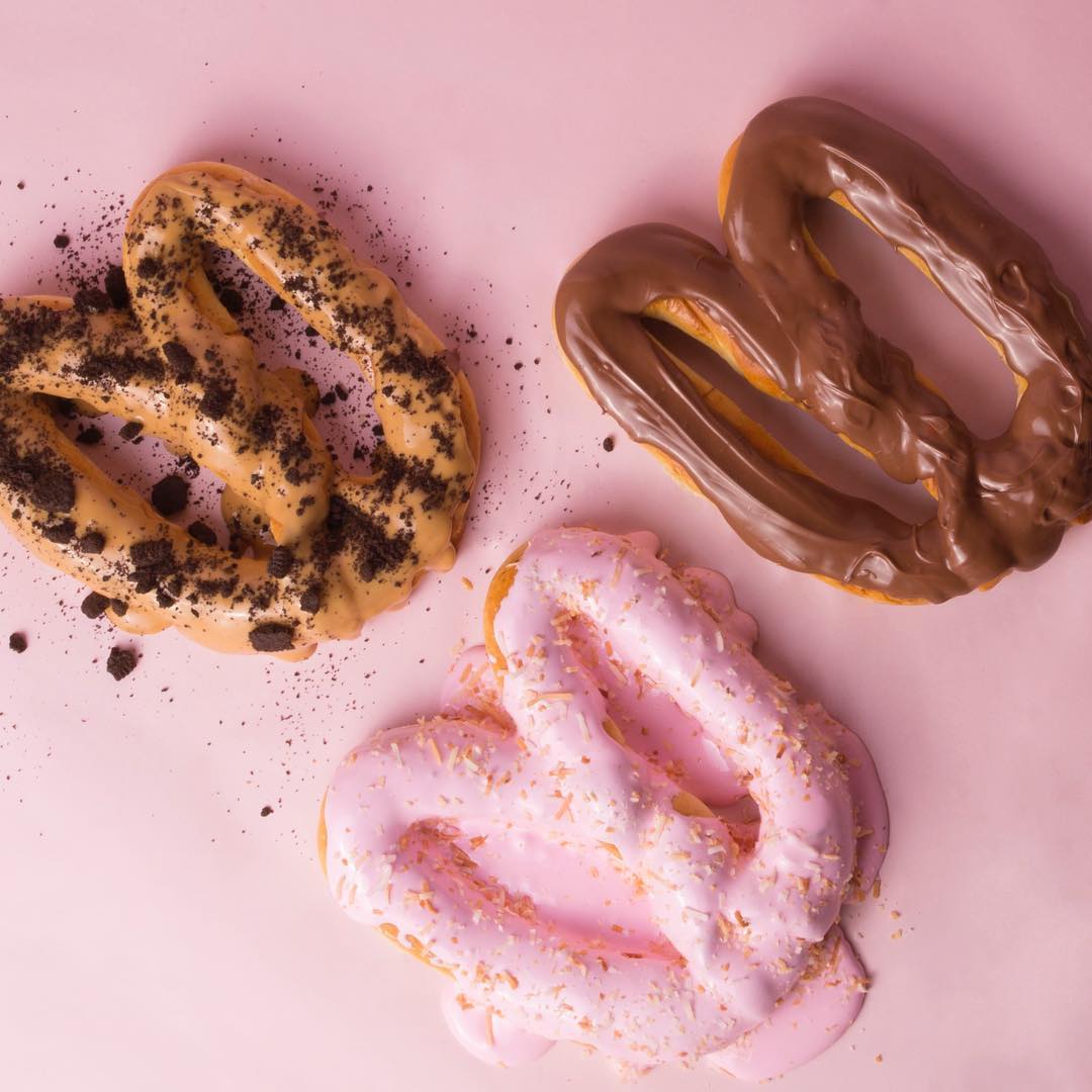 A trio of Pretzel's signature items.