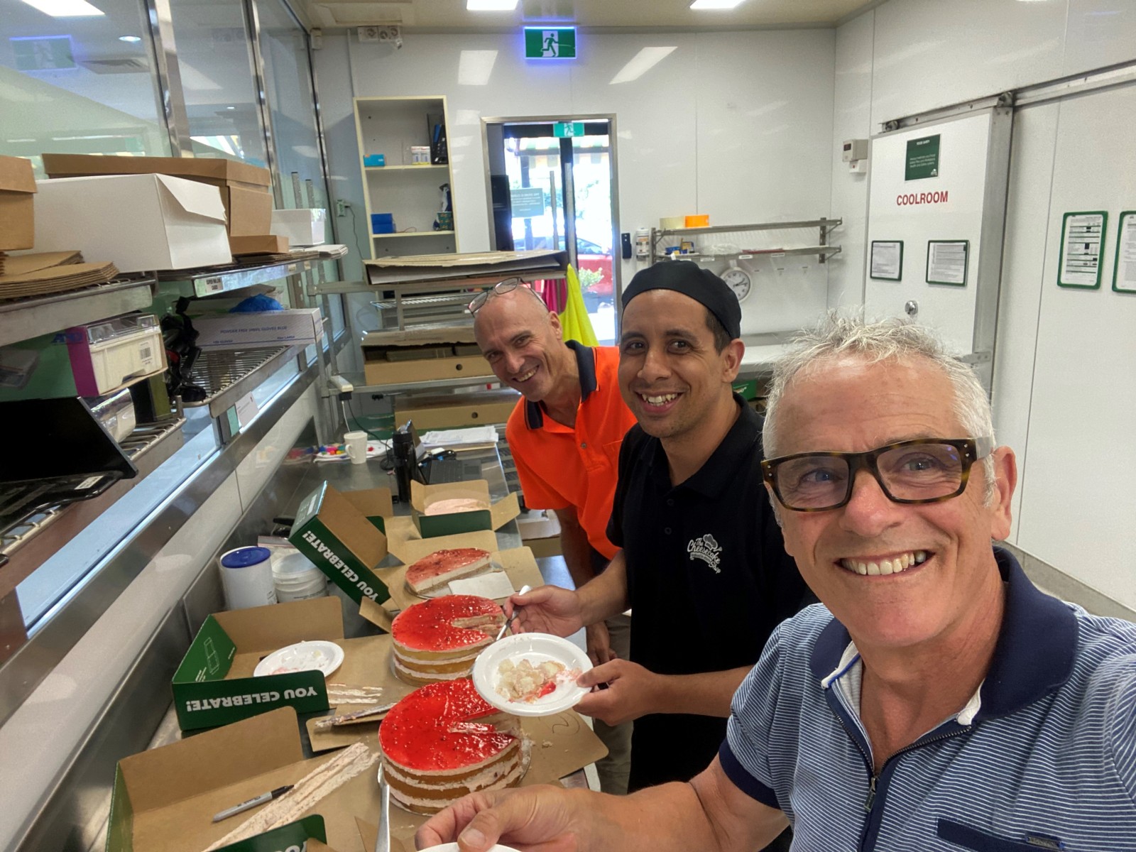 Ken Rosebery in one of the chain's test kitchens. Photo: Supplied